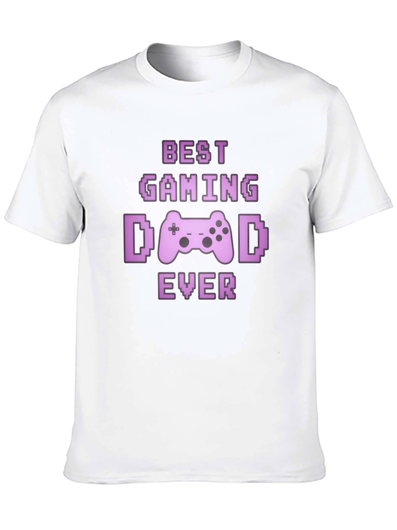 Best Gaming Dad Ever Black T-Shirt