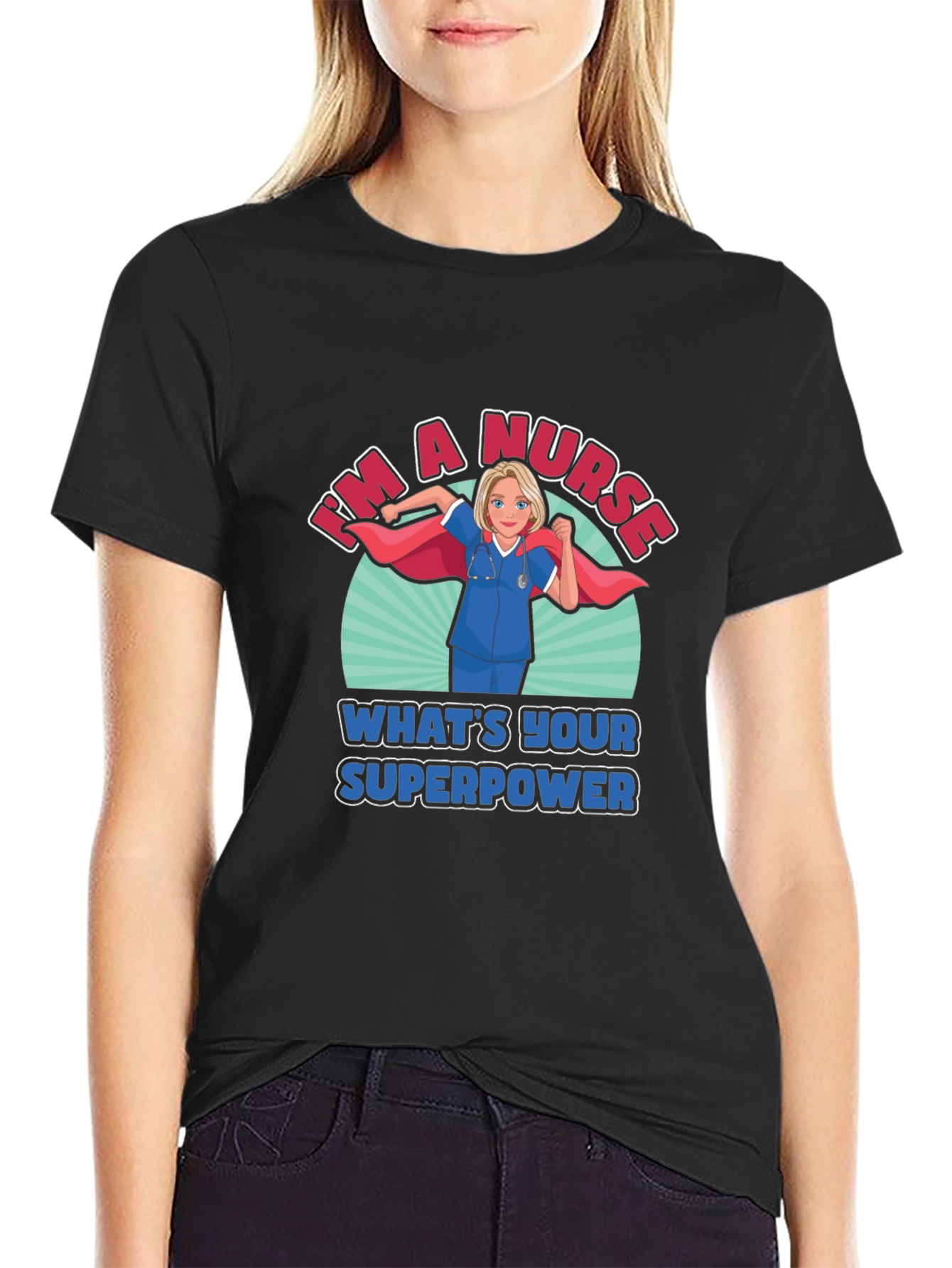 Nurse Superpower T-Shirt - Heroic Medical Apparel