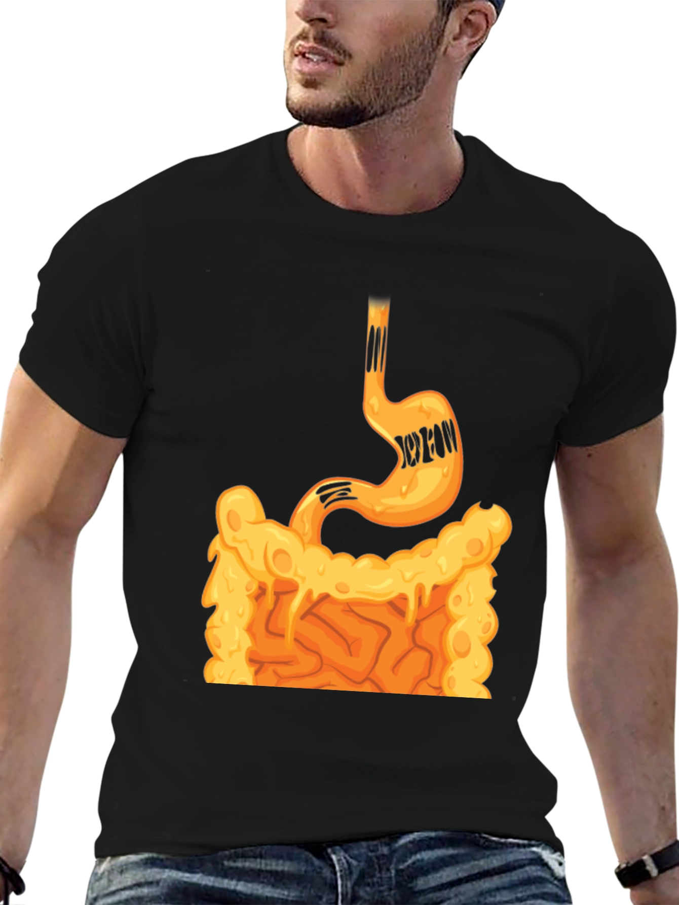 Gutsy Black T-Shirt