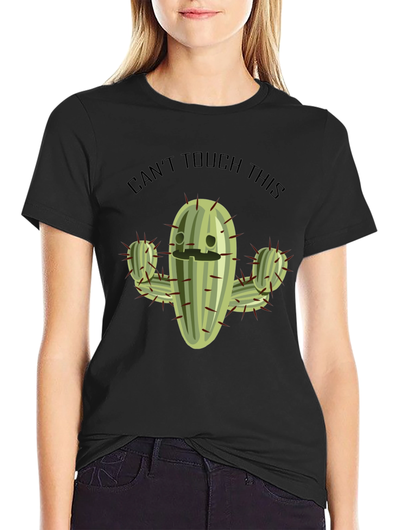 Cactus Cant Touch This Graphic T-Shirt