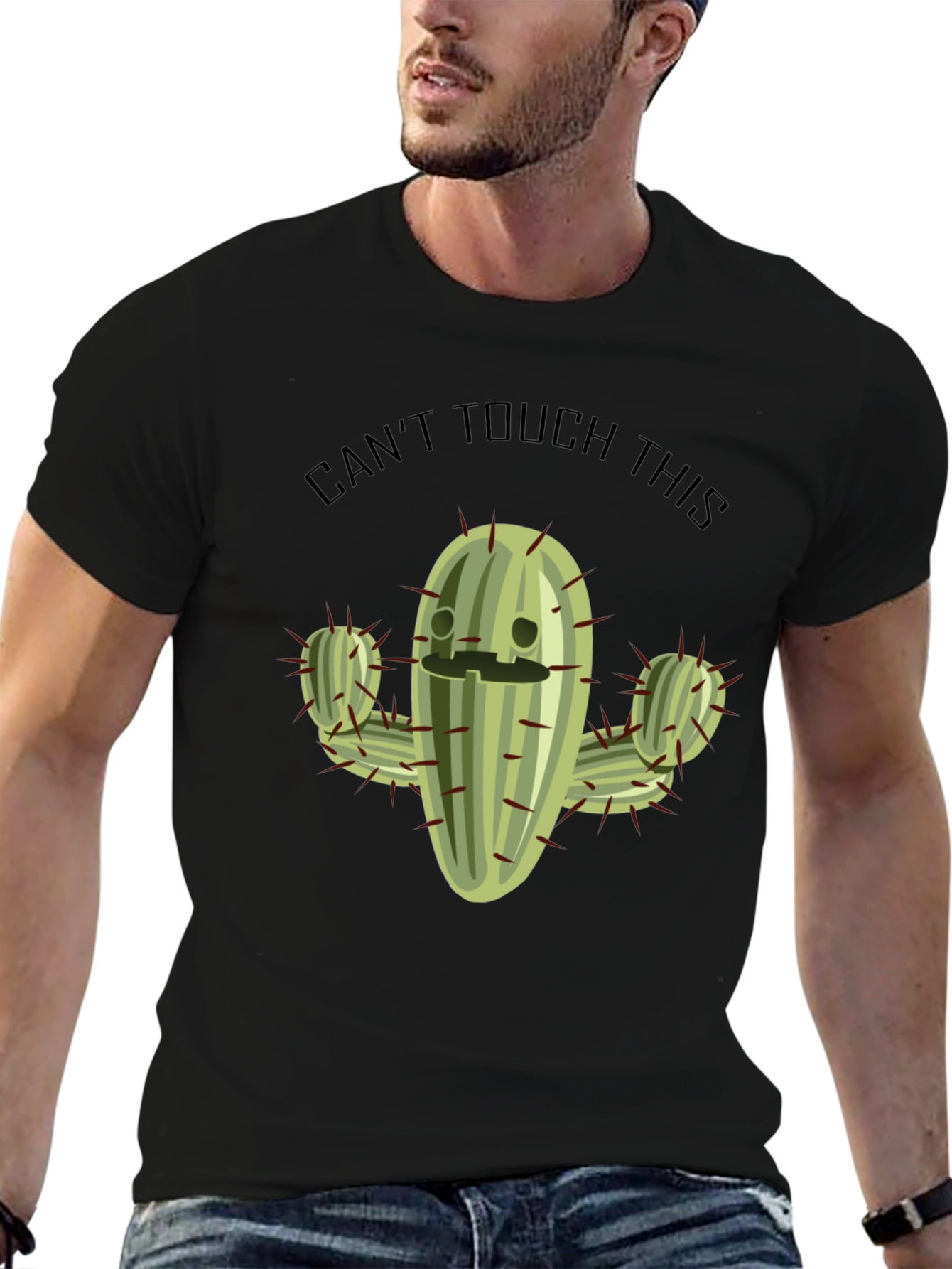 Cactus Cant Touch This Graphic T-Shirt