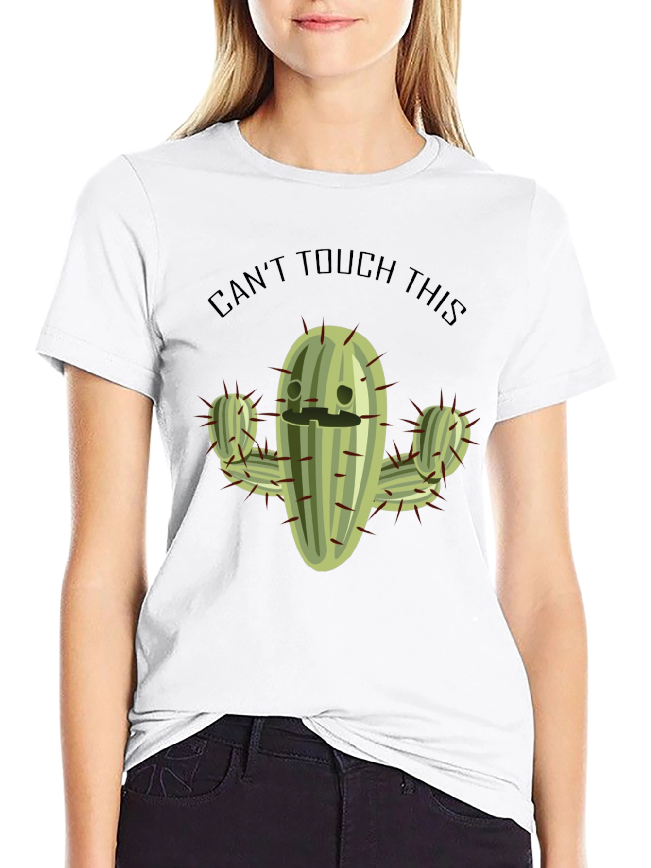 Cactus Cant Touch This Graphic T-Shirt