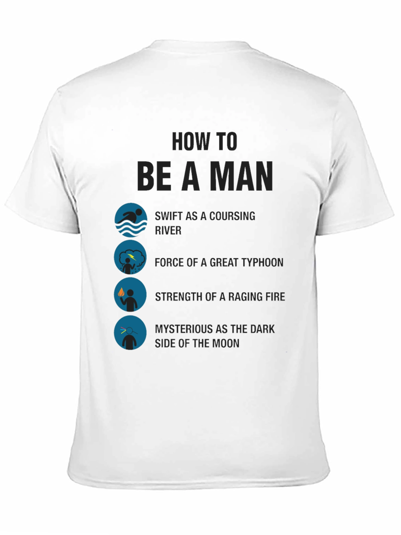 How to Be a Man Graphic T-Shirt