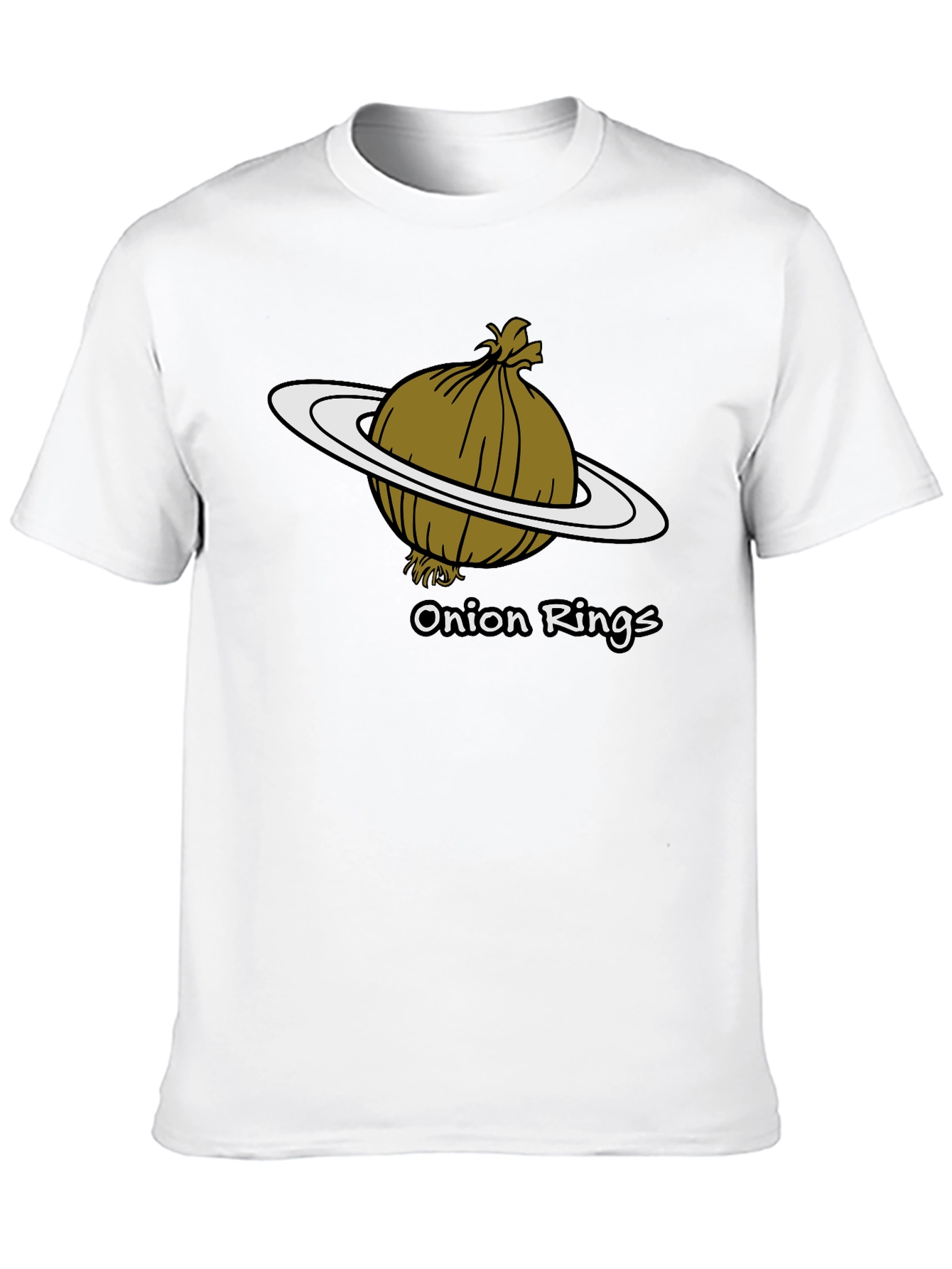 Onion Rings T-Shirt - Funny Food Pun Tee