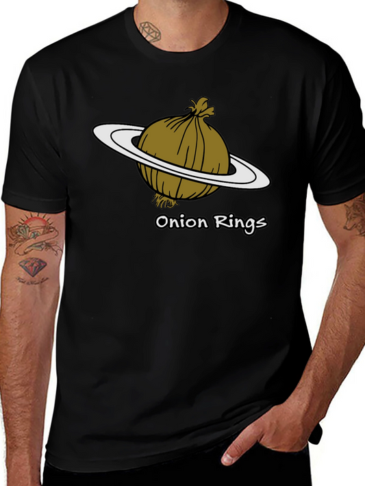 Onion Rings T-Shirt - Funny Food Pun Tee