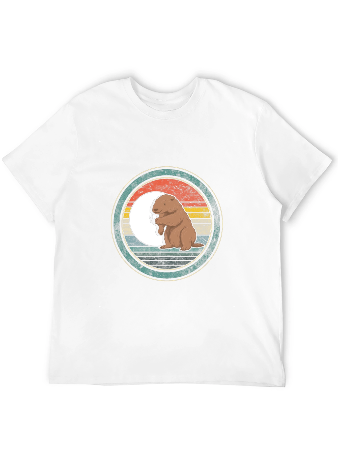 Retro Groundhog T-Shirt