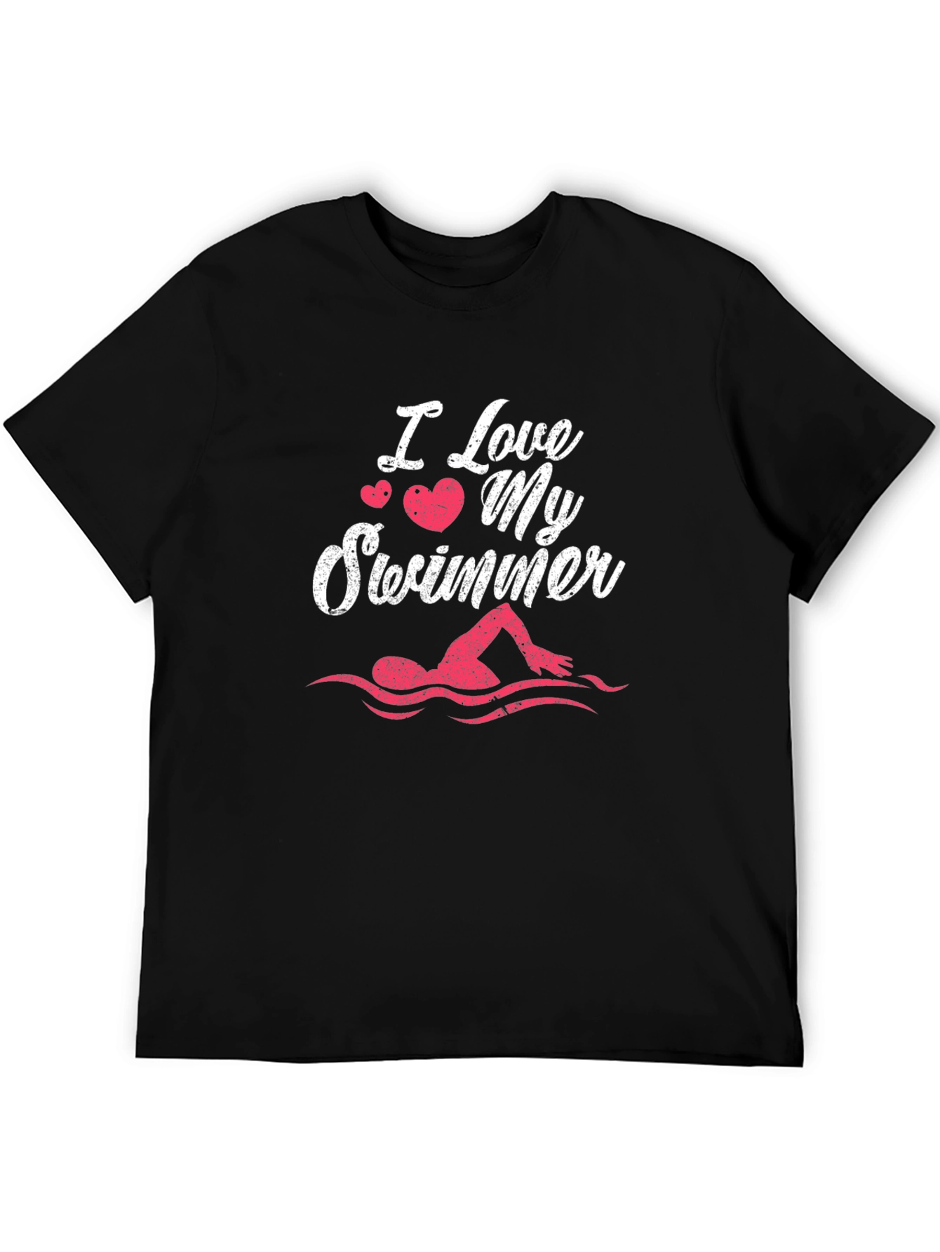 I Love My Swimmer T-Shirt - Unisex