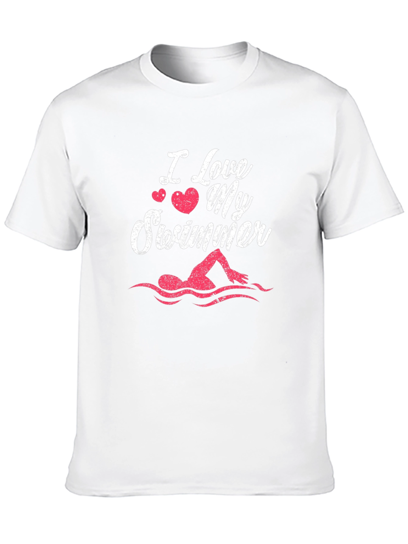 I Love My Swimmer T-Shirt - Unisex