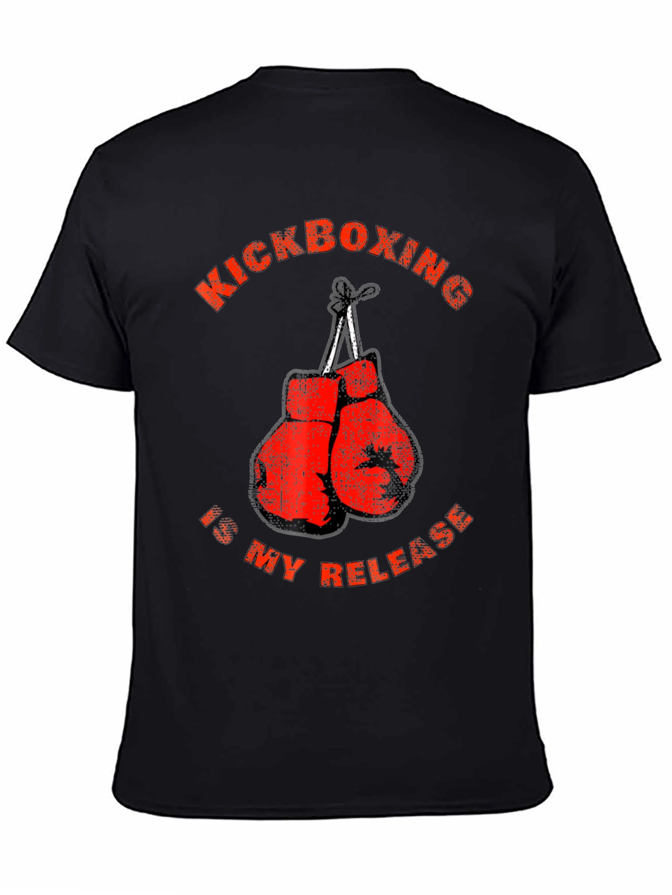Kickboxing Release T-Shirt Boxing Gloves Graphic Tee