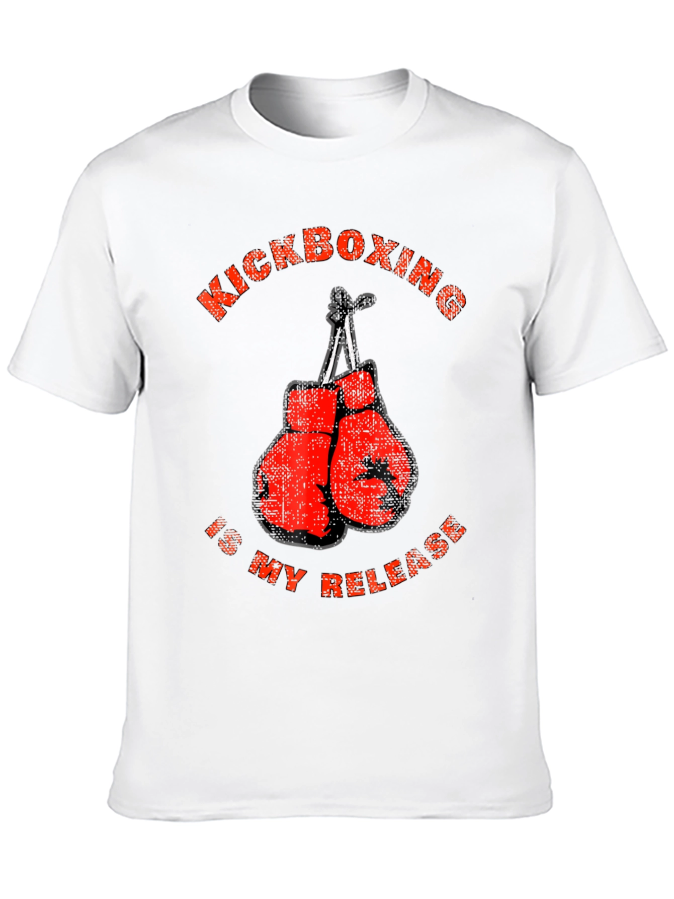 Kickboxing Release T-Shirt Boxing Gloves Graphic Tee
