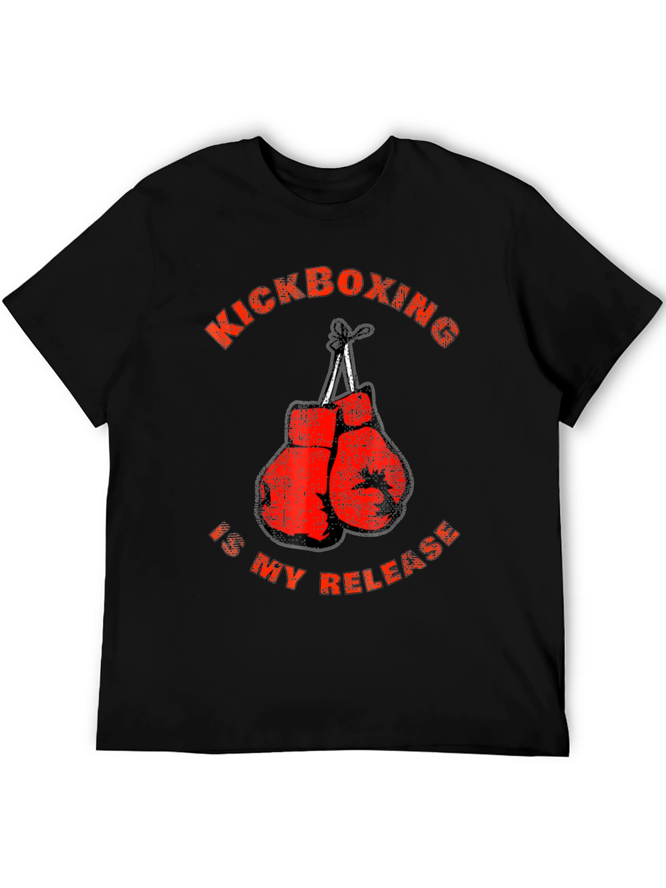 Kickboxing Release T-Shirt Boxing Gloves Graphic Tee