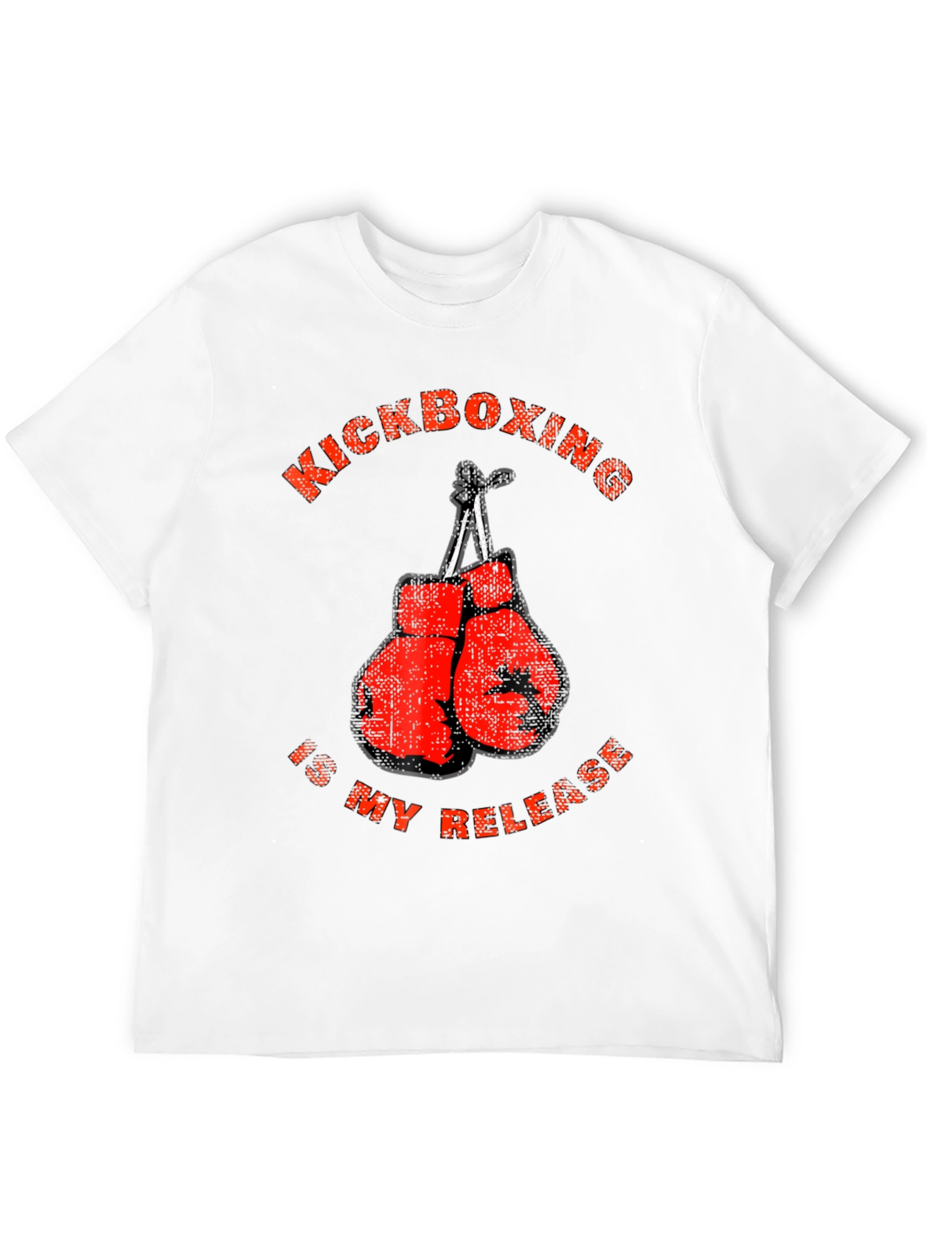 Kickboxing Release T-Shirt Boxing Gloves Graphic Tee