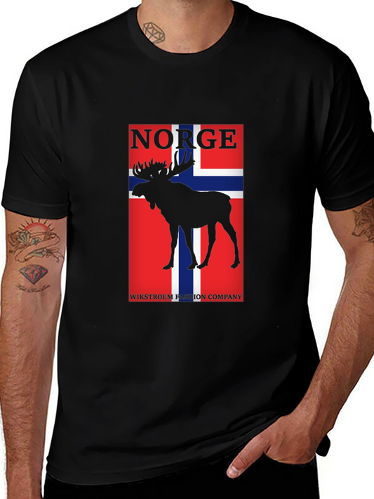 Norway Moose T-Shirt - Wikstroem Fashion Company
