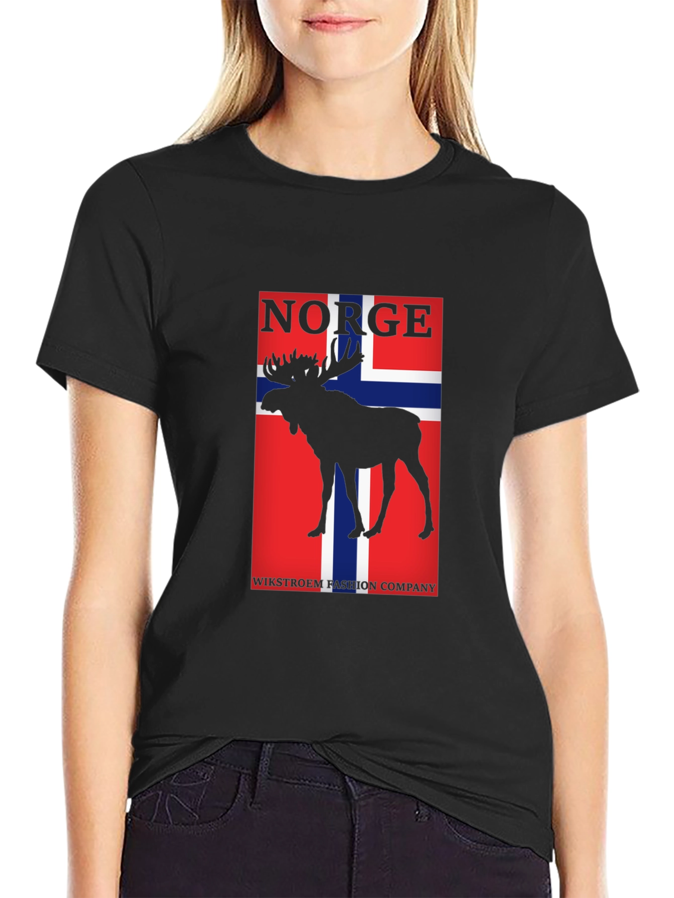Norway Moose T-Shirt - Wikstroem Fashion Company