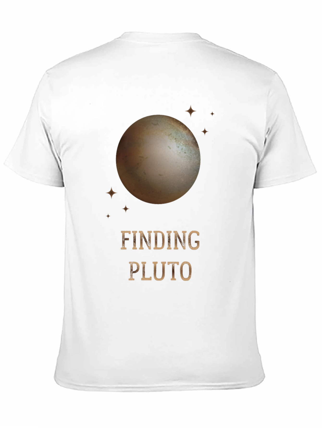 Finding Pluto Graphic T-Shirt - Space Exploration Tee