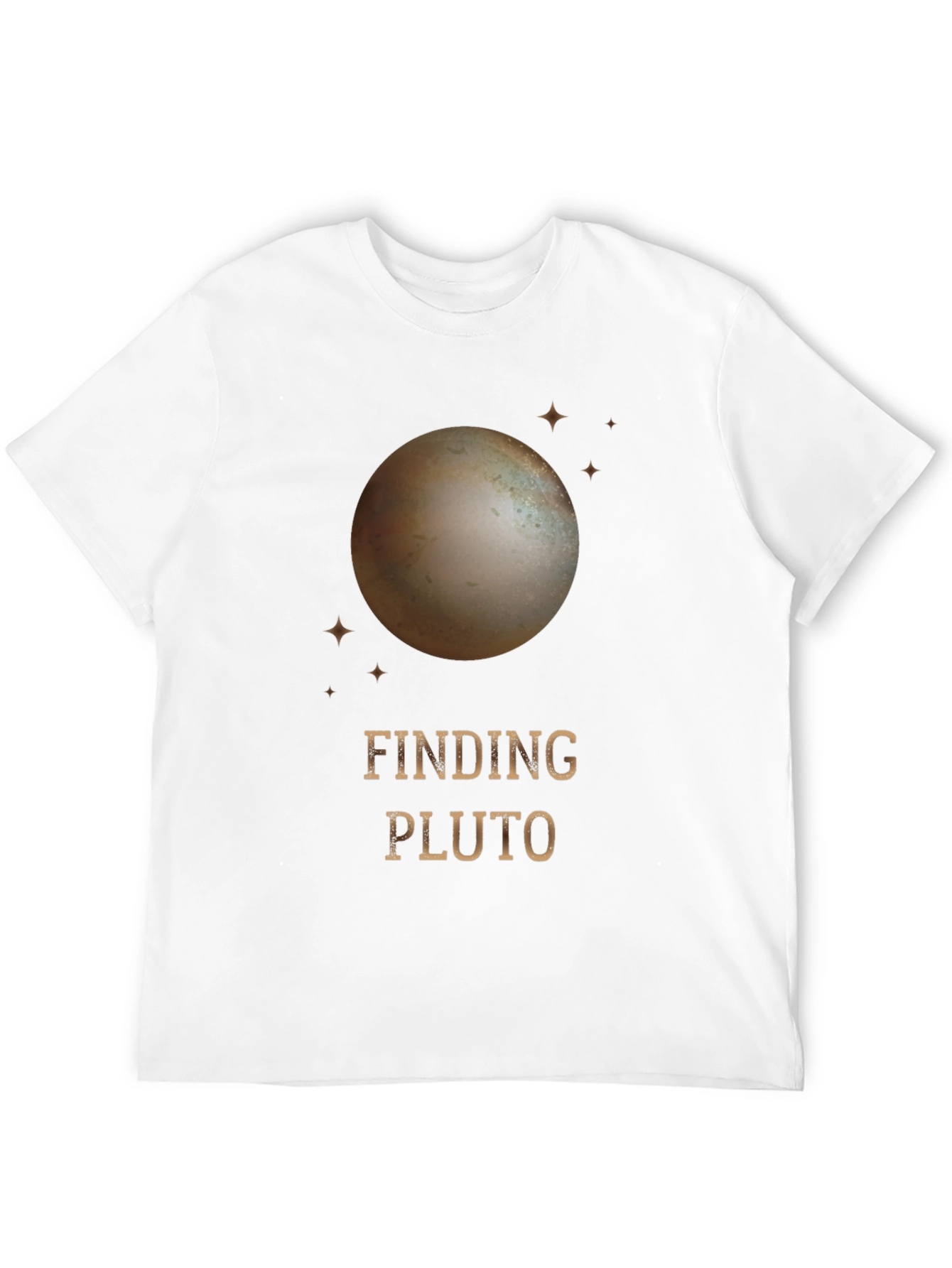 Finding Pluto Graphic T-Shirt - Space Exploration Tee
