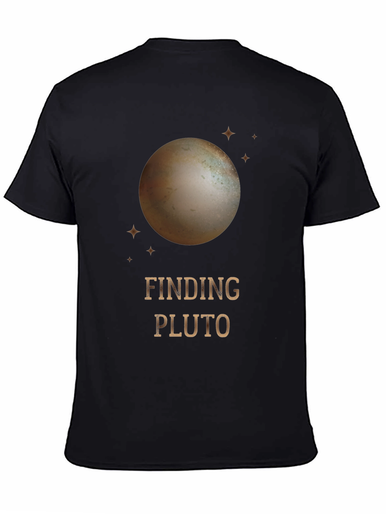 Finding Pluto Graphic T-Shirt - Space Exploration Tee