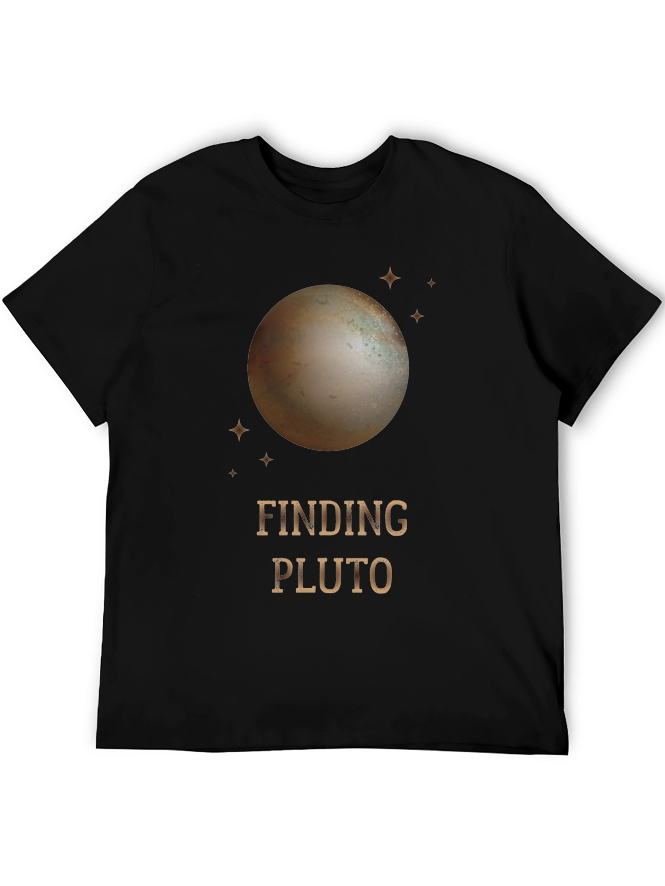 Finding Pluto Graphic T-Shirt - Space Exploration Tee