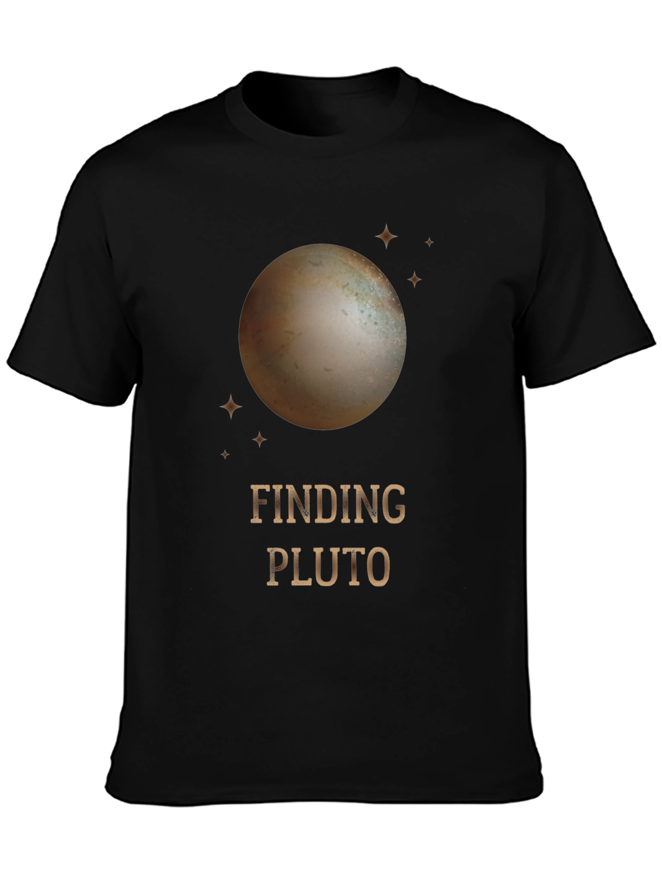 Finding Pluto Graphic T-Shirt - Space Exploration Tee