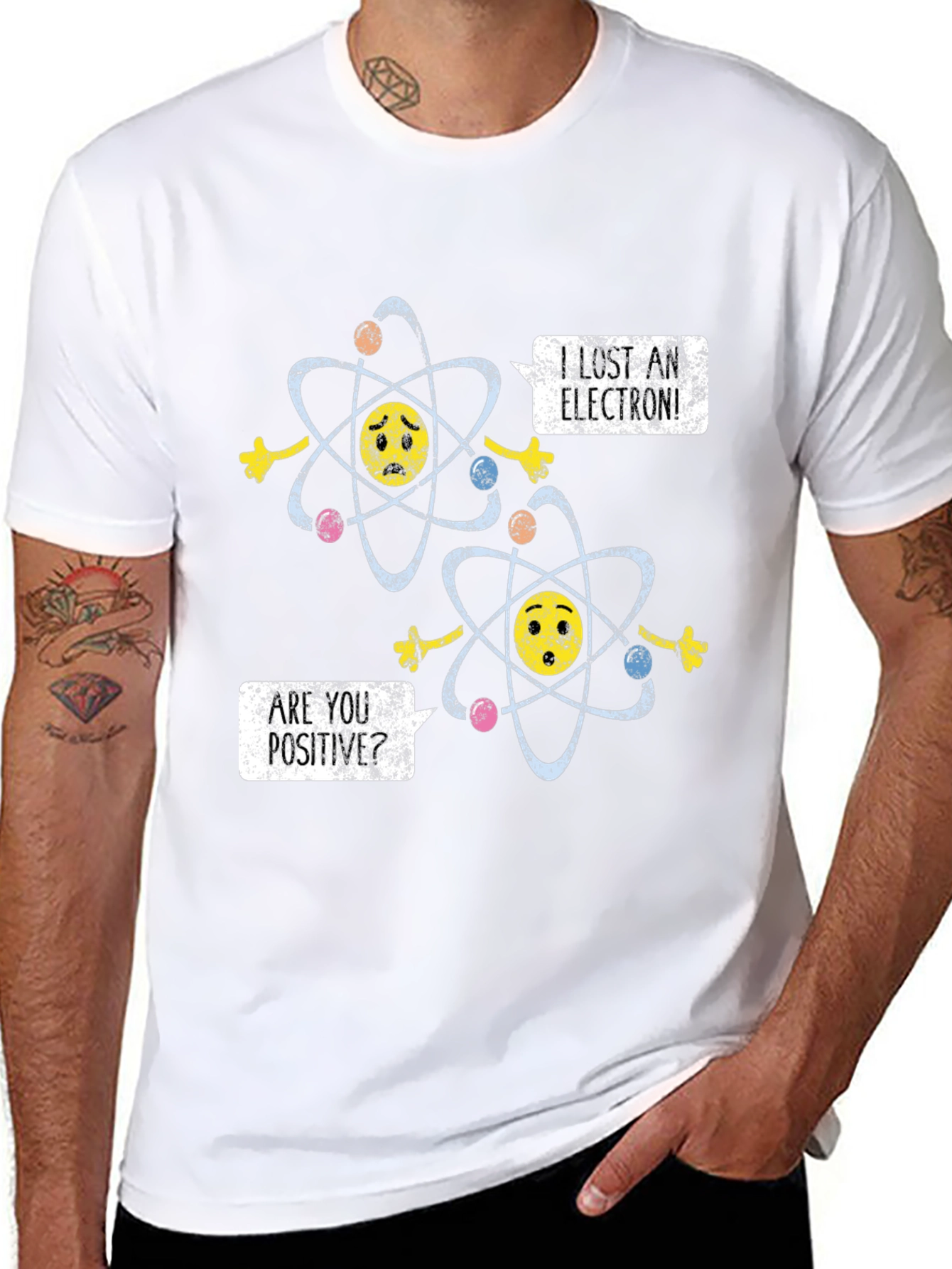Lost Electron Humor T-Shirt