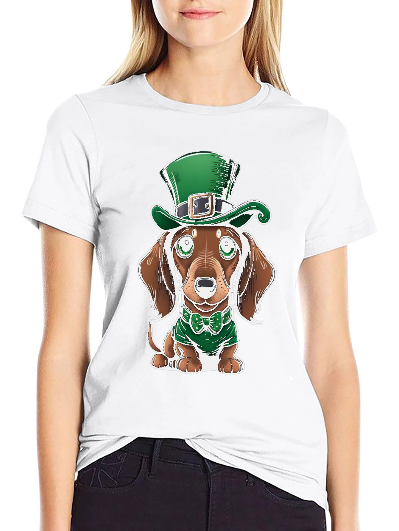 St. Patricks Day Dog T-Shirt