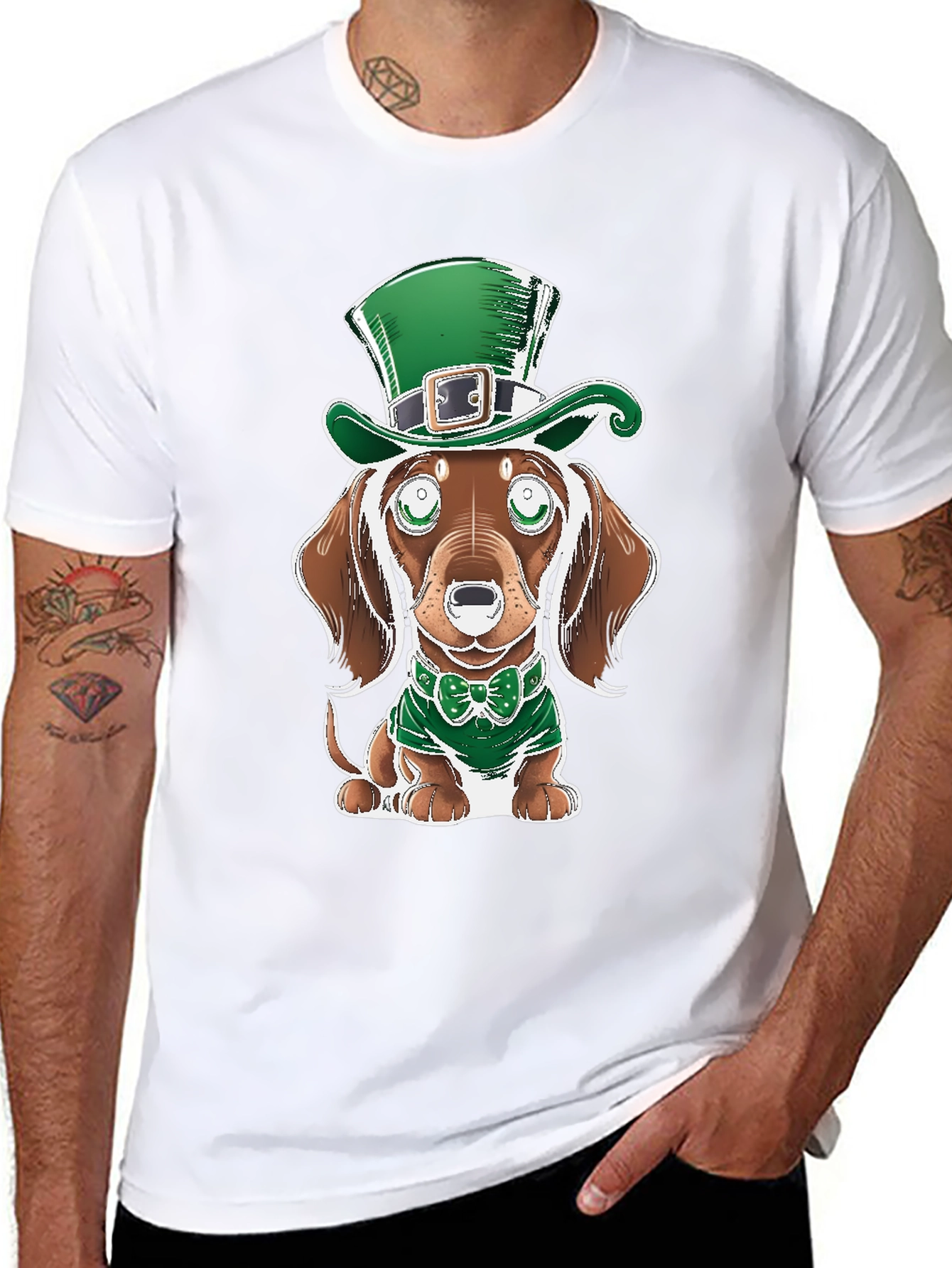 St. Patricks Day Dog T-Shirt