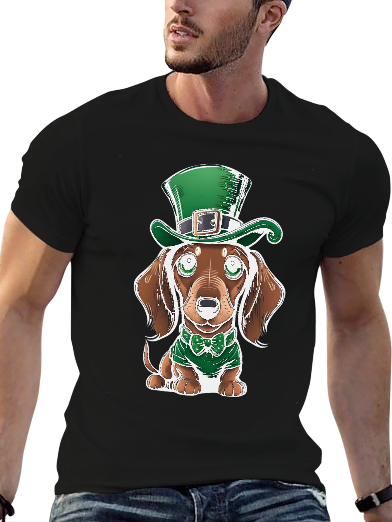 St. Patricks Day Dog T-Shirt