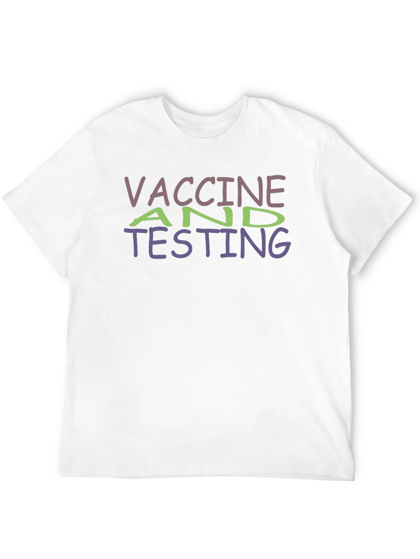 Vaccine & Testing Black T-Shirt
