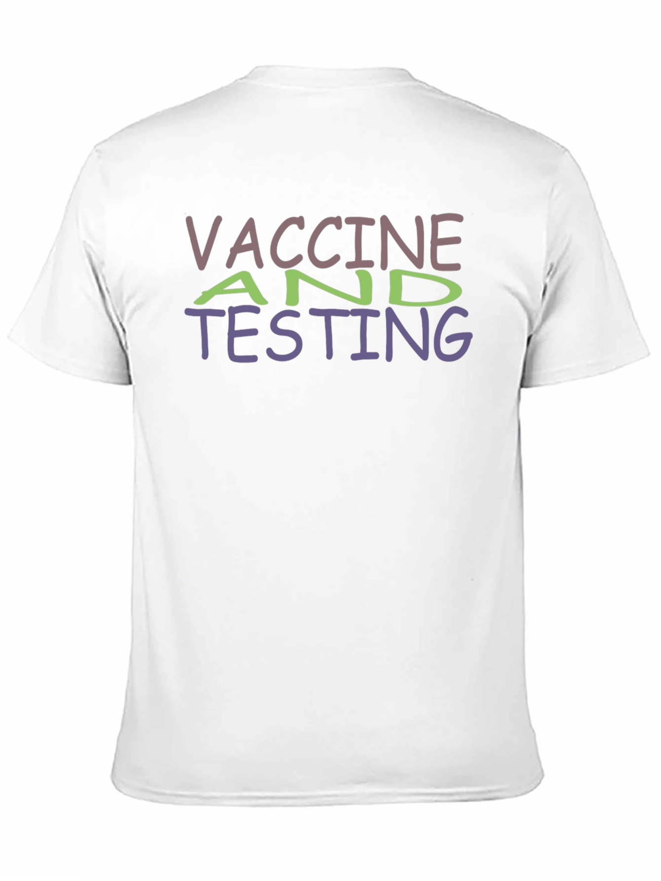 Vaccine & Testing Black T-Shirt