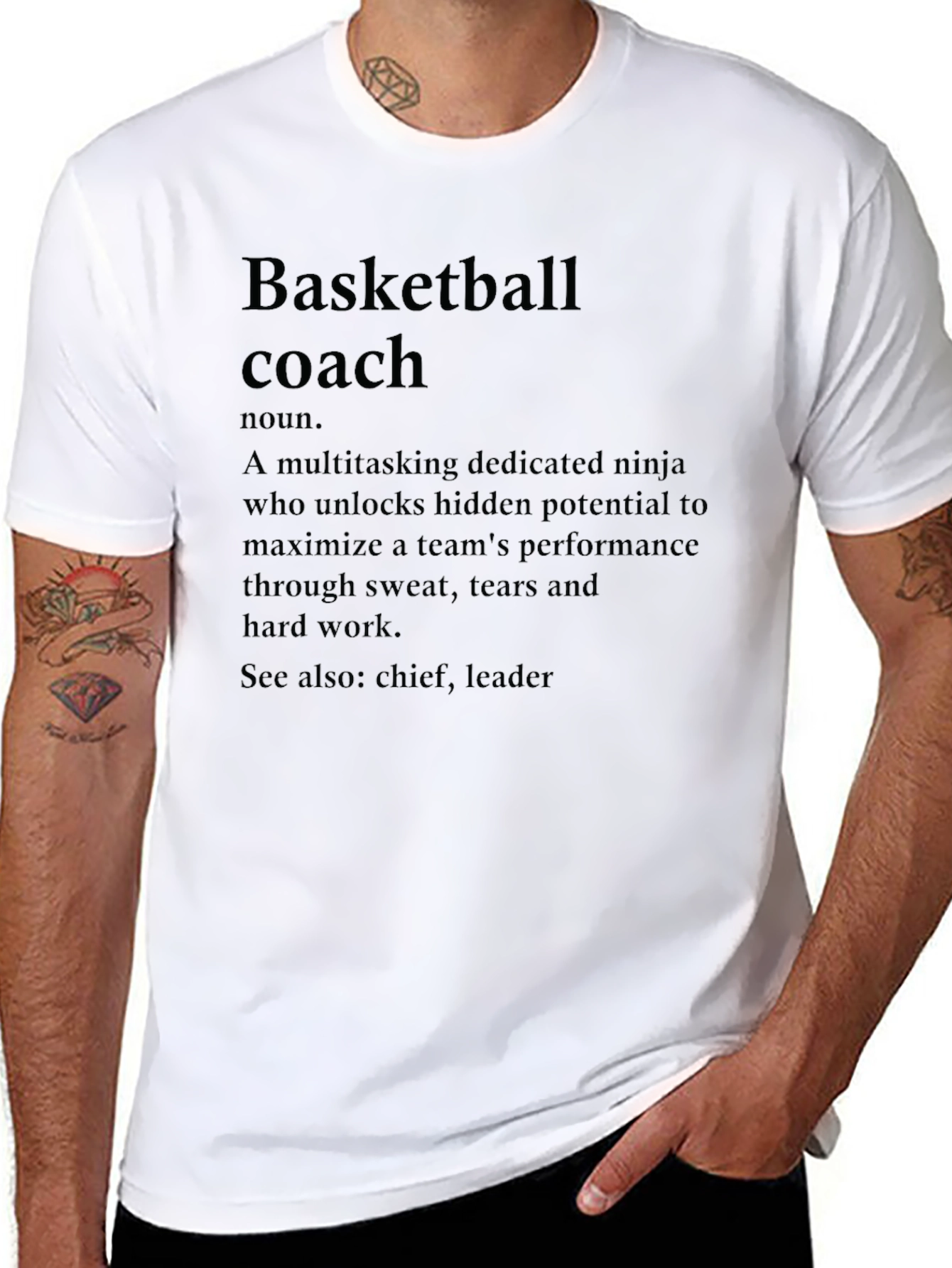 Basketball Coach Definition T-Shirt