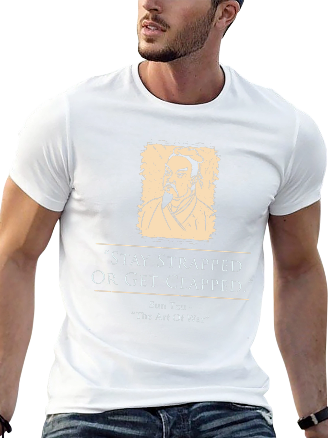 Stay Strapped Sun Tzu T-Shirt