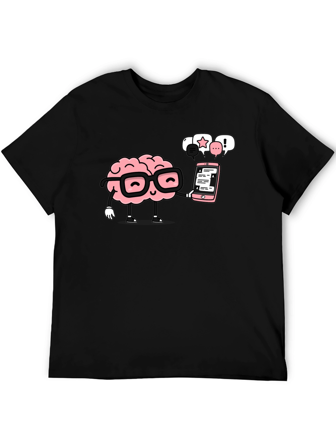 Smart Brain Black T-Shirt