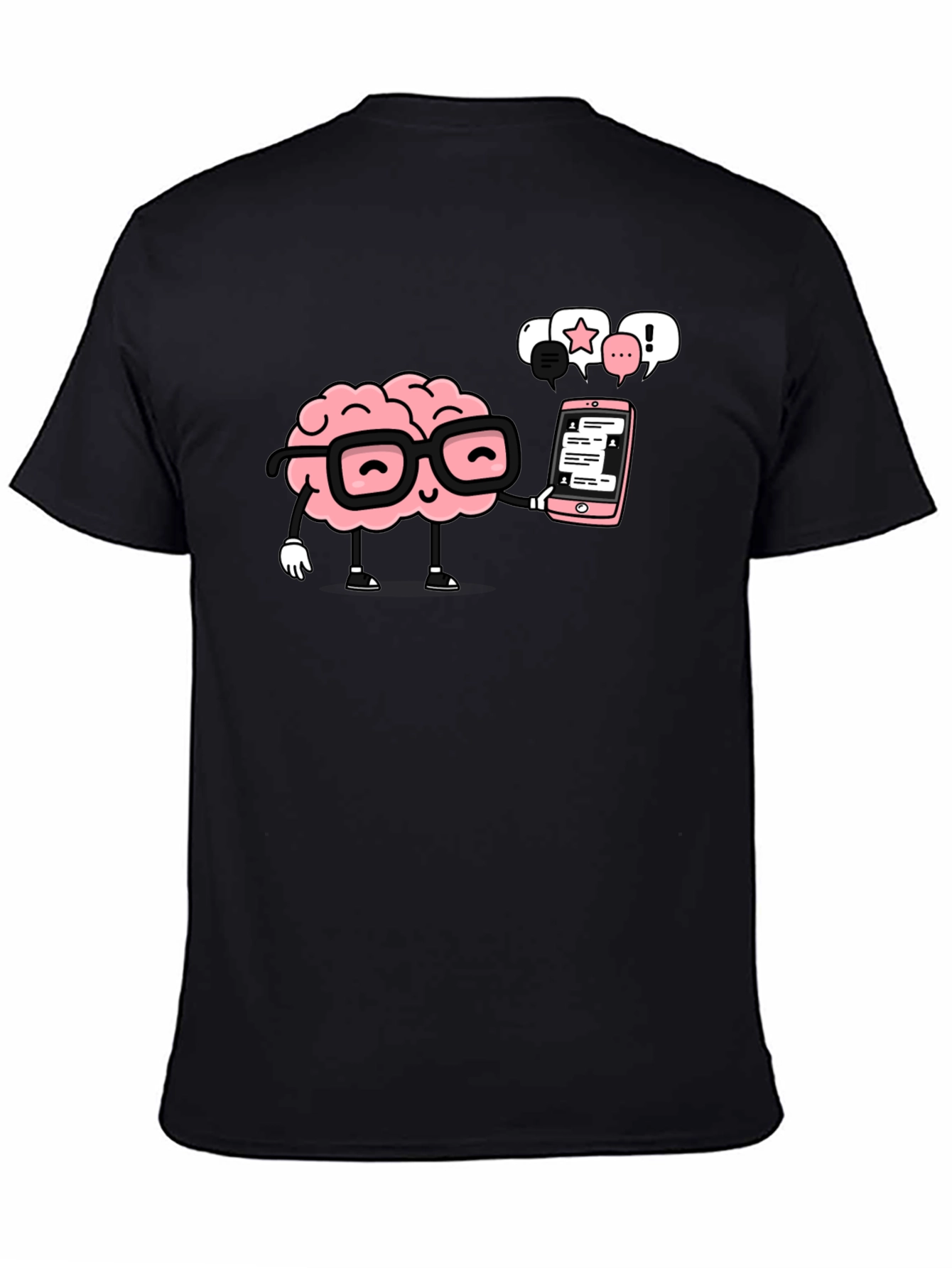 Smart Brain Black T-Shirt
