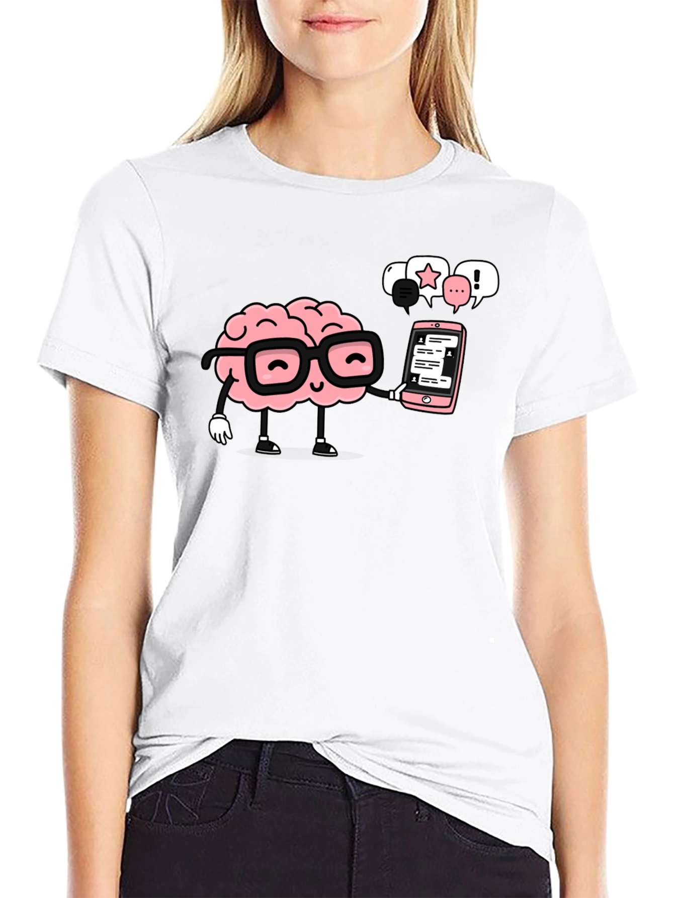 Smart Brain Black T-Shirt