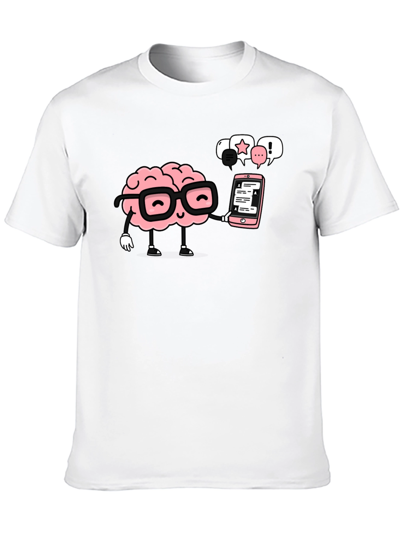 Smart Brain Black T-Shirt
