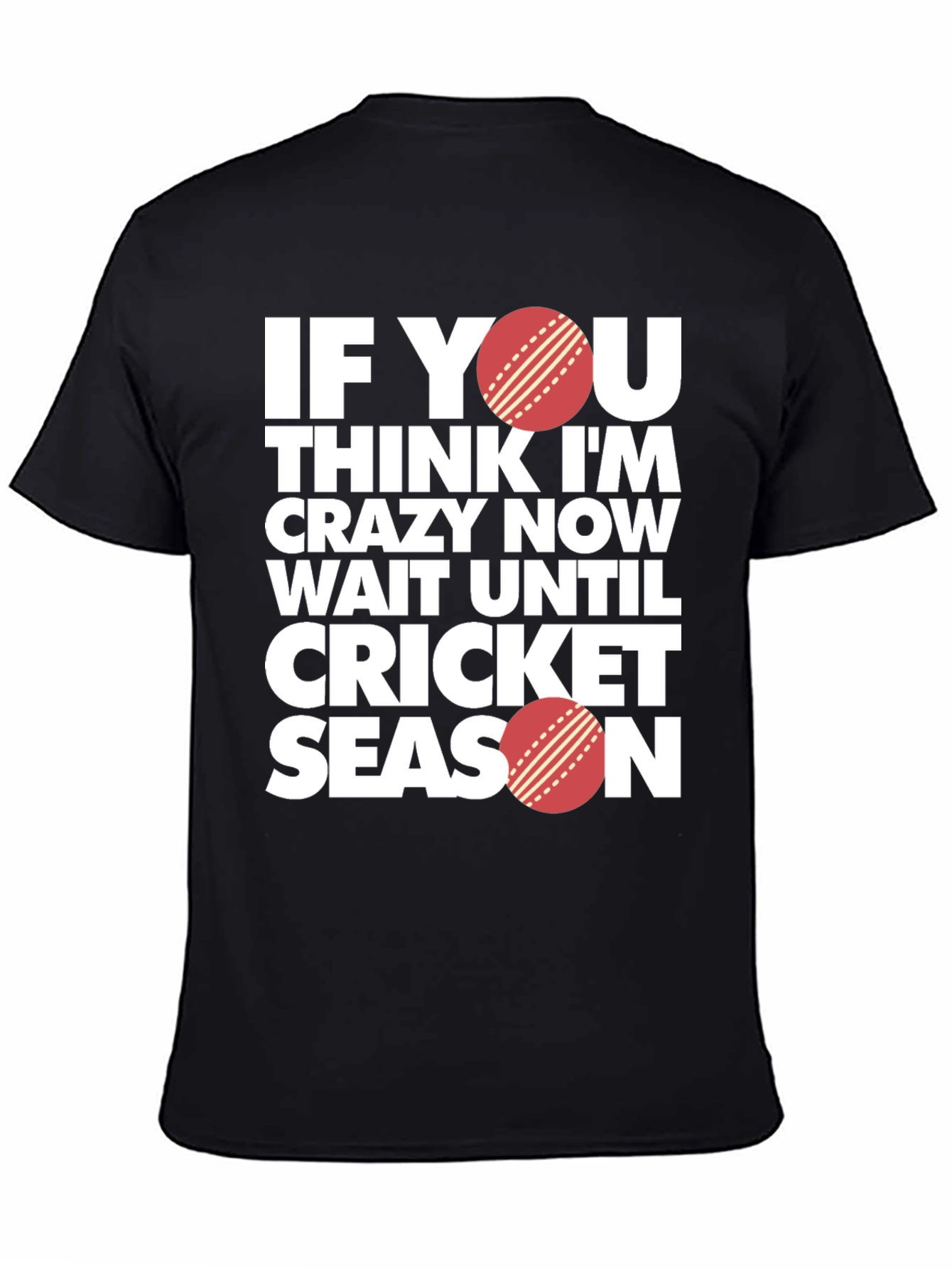 Cricket Season T-Shirt - Funny Sports Tee