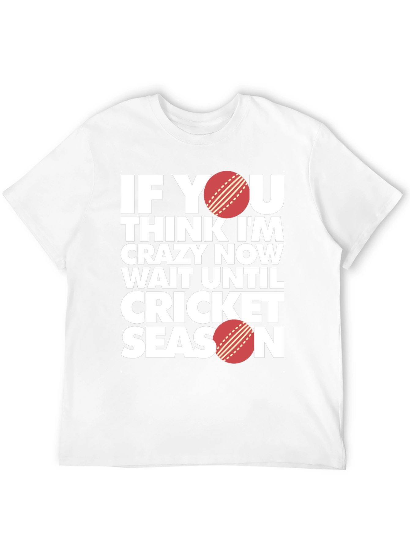 Cricket Season T-Shirt - Funny Sports Tee