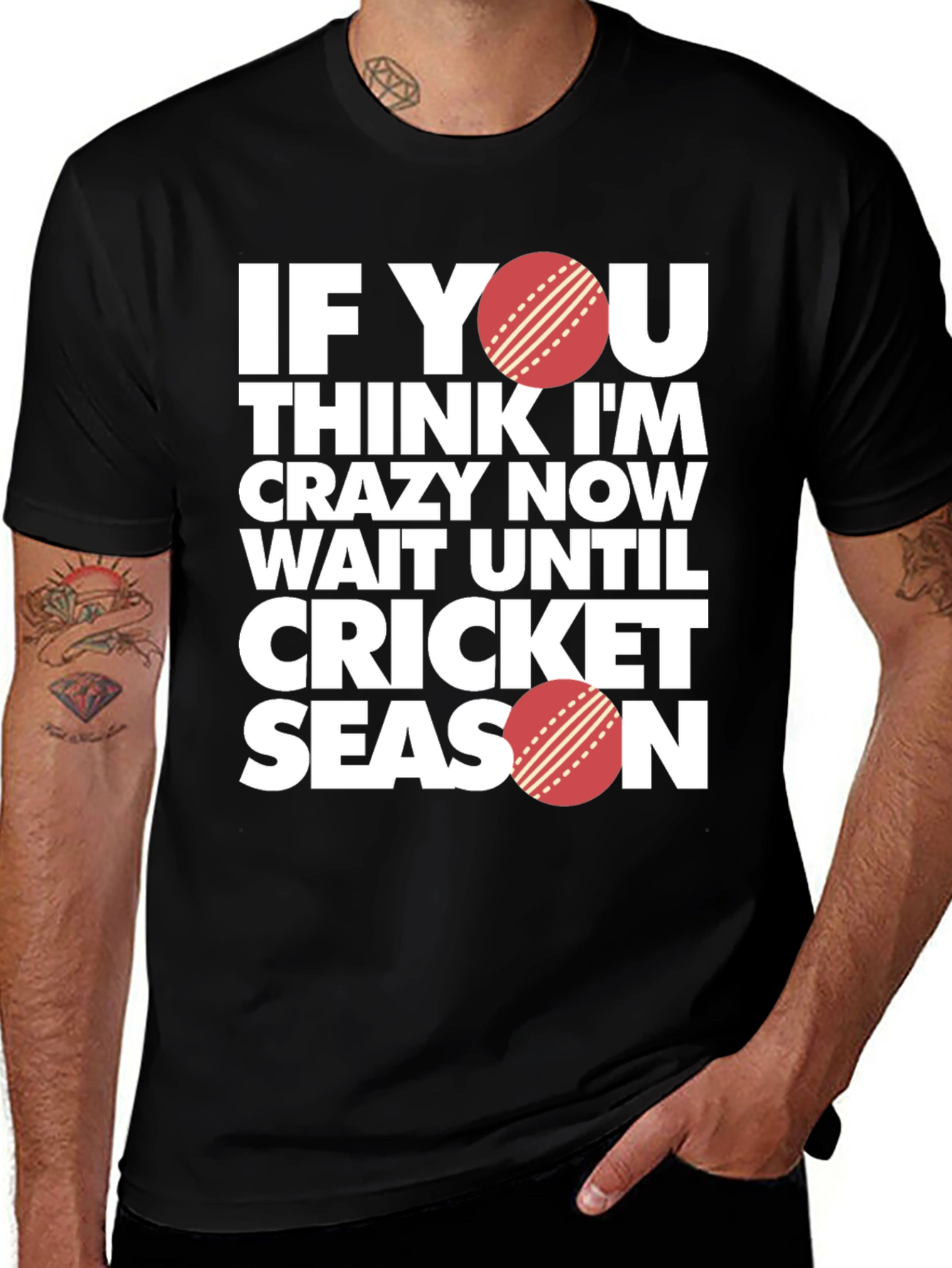 Cricket Season T-Shirt - Funny Sports Tee