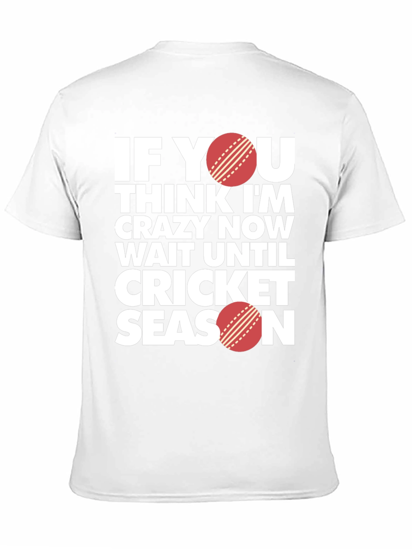Cricket Season T-Shirt - Funny Sports Tee