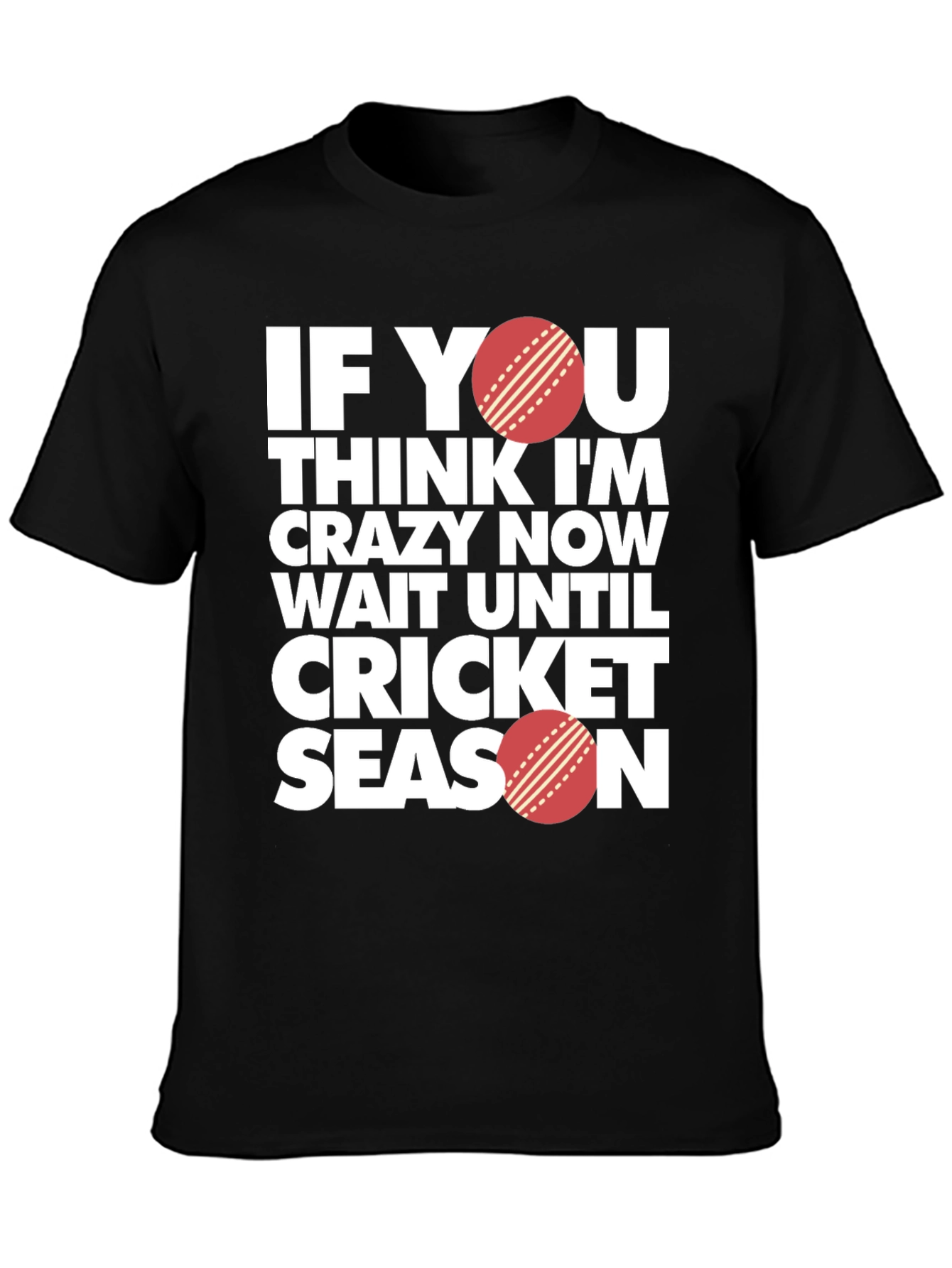 Cricket Season T-Shirt - Funny Sports Tee