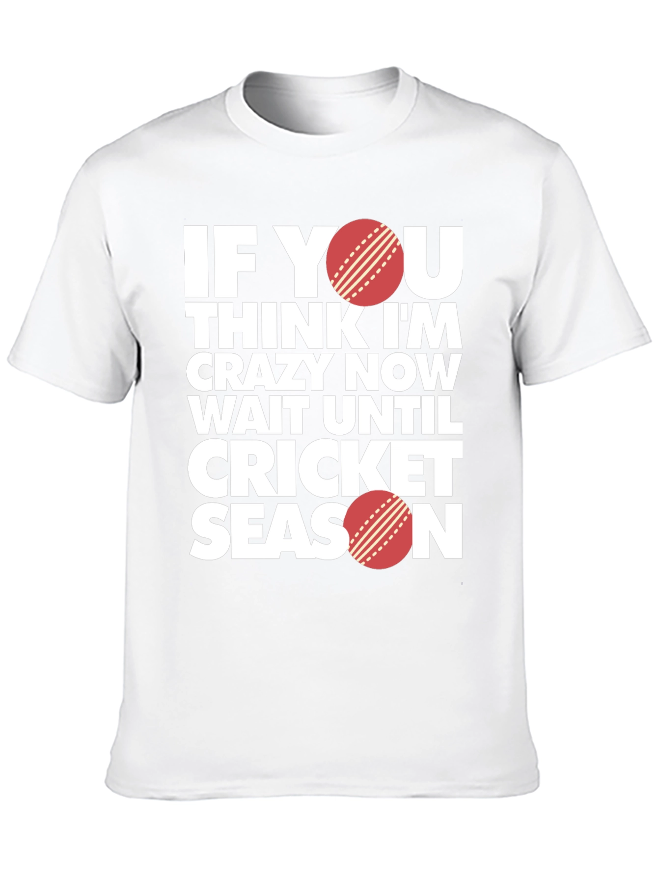 Cricket Season T-Shirt - Funny Sports Tee
