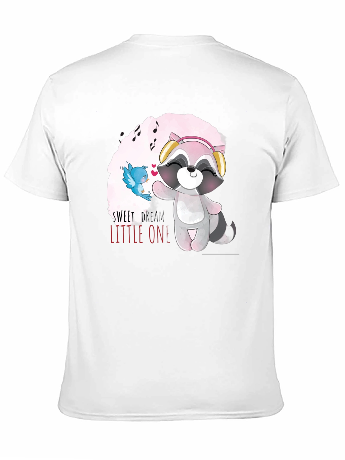Sweet Dreams T-Shirt: Raccoon & Birdie Tee