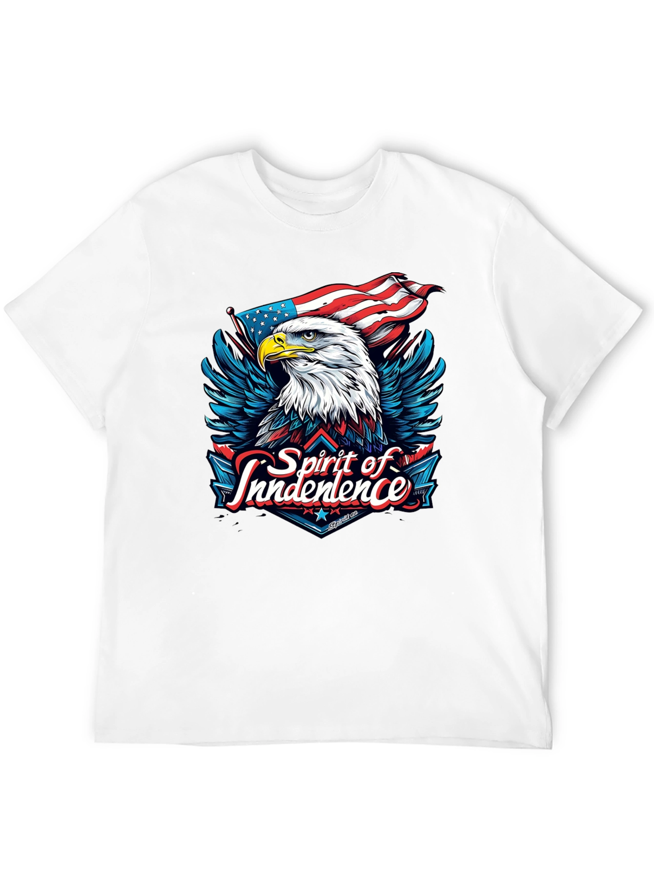 Spirit of Independence Eagle Graphic T-Shirt