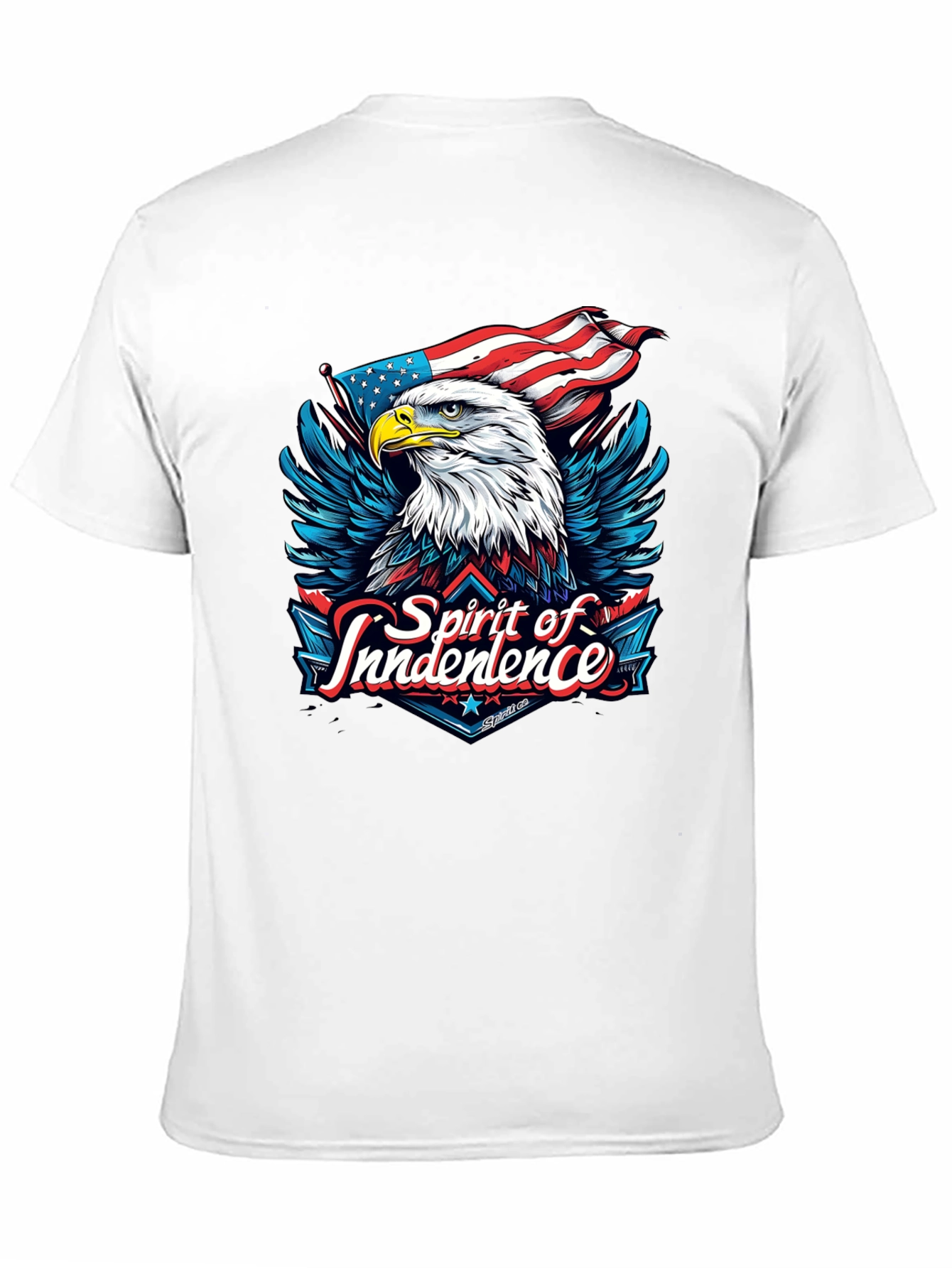 Spirit of Independence Eagle Graphic T-Shirt