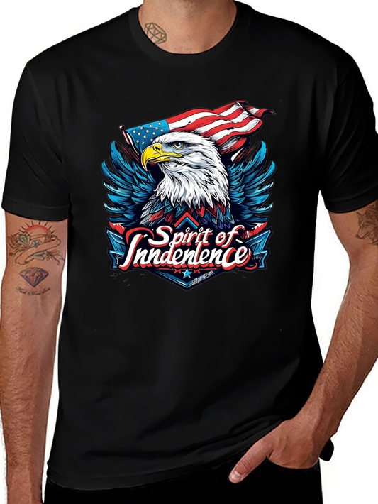 Spirit of Independence Eagle Graphic T-Shirt