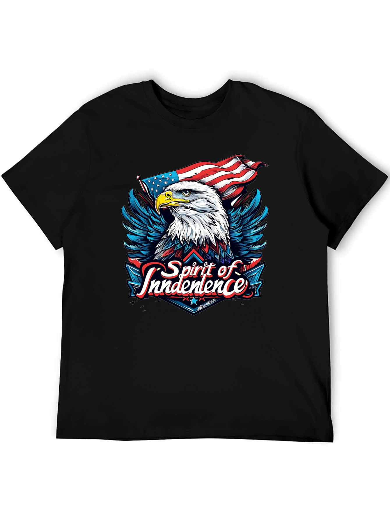 Spirit of Independence Eagle Graphic T-Shirt