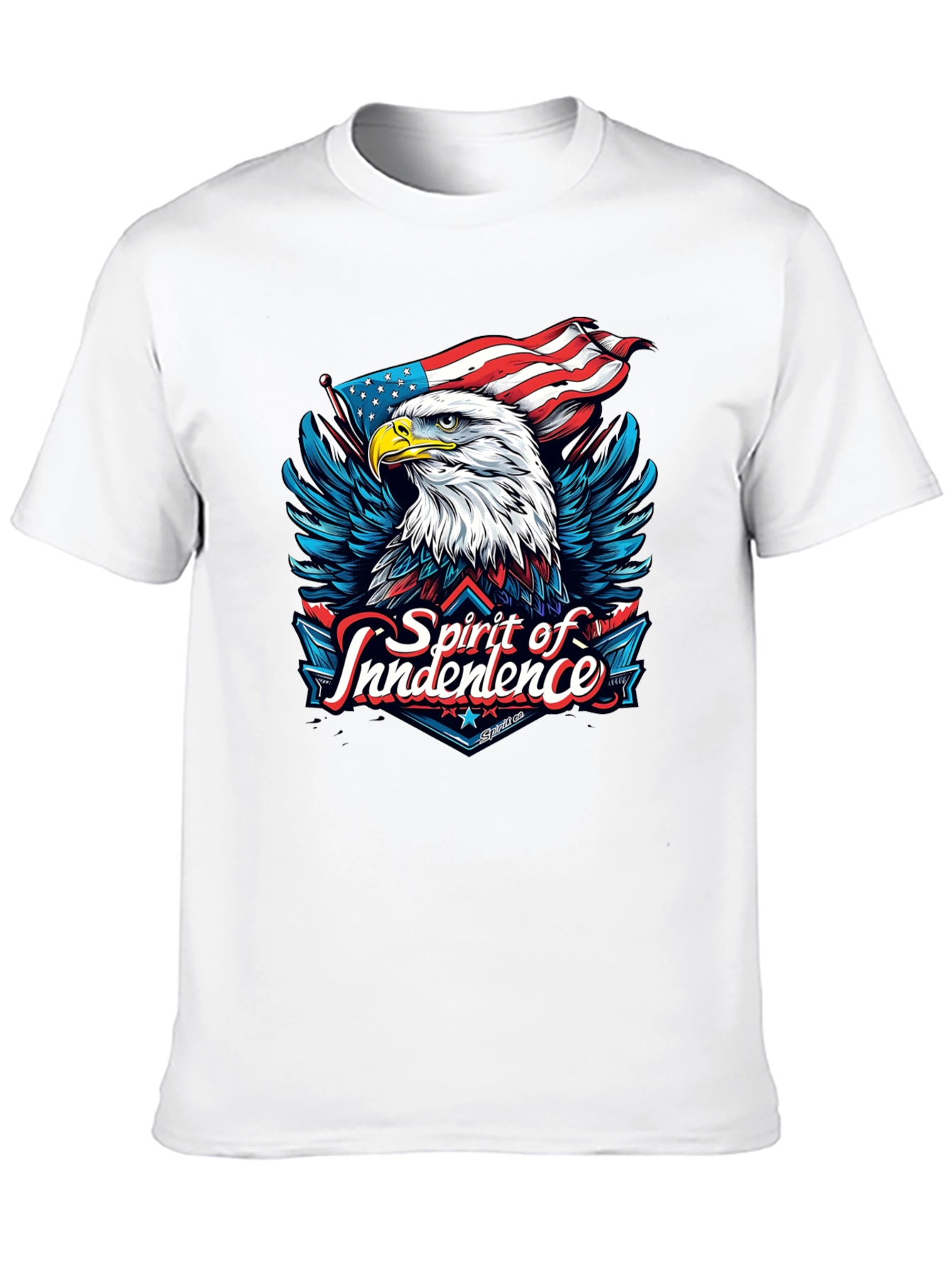Spirit of Independence Eagle Graphic T-Shirt