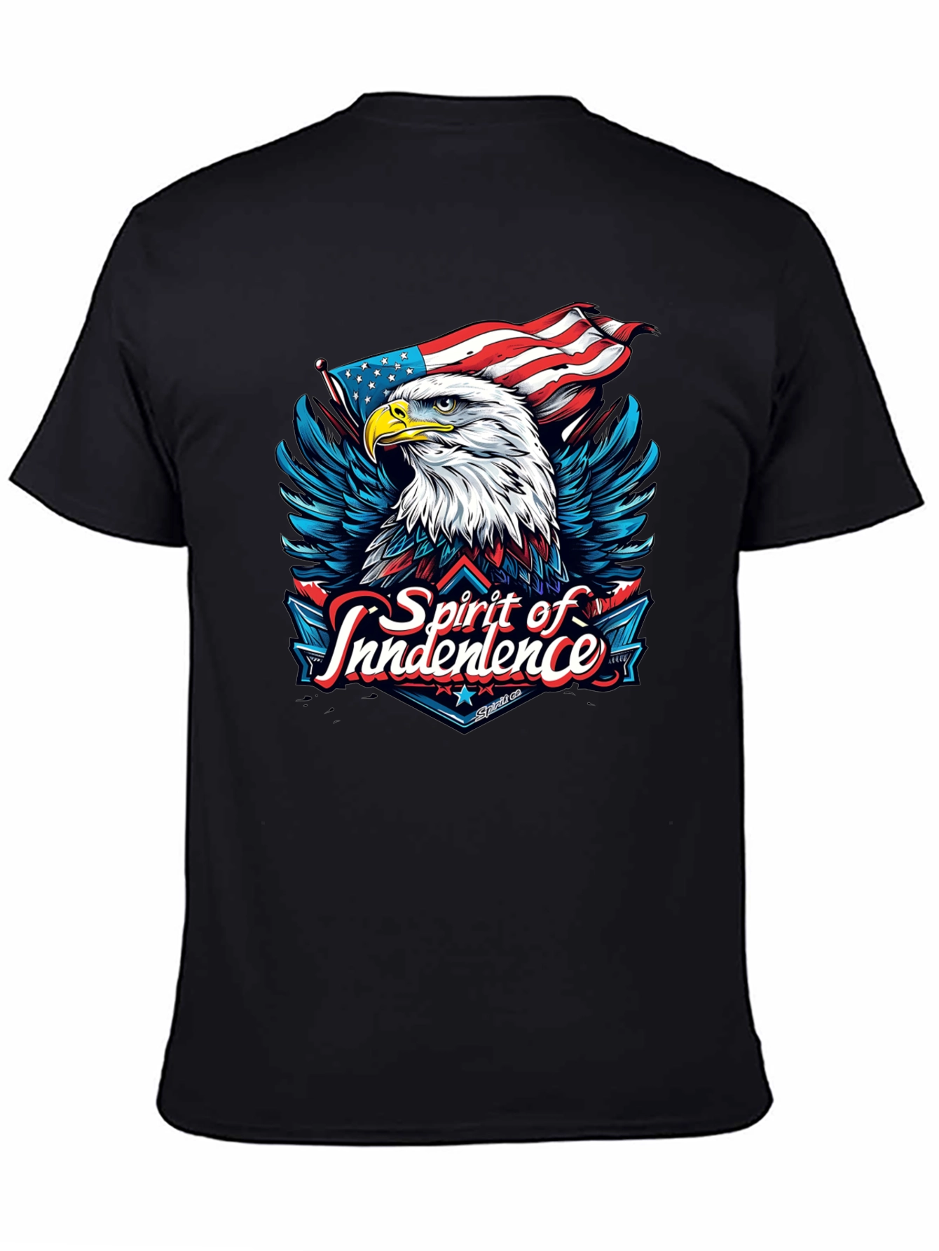 Spirit of Independence Eagle Graphic T-Shirt