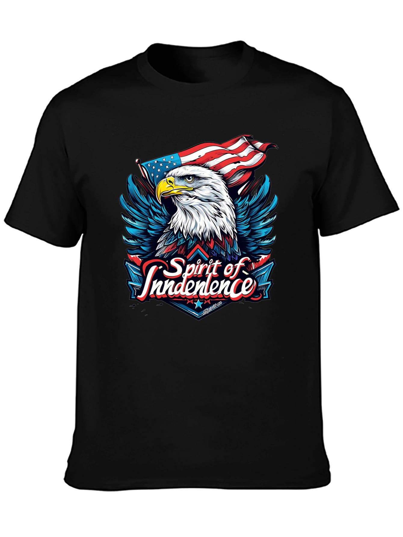 Spirit of Independence Eagle Graphic T-Shirt