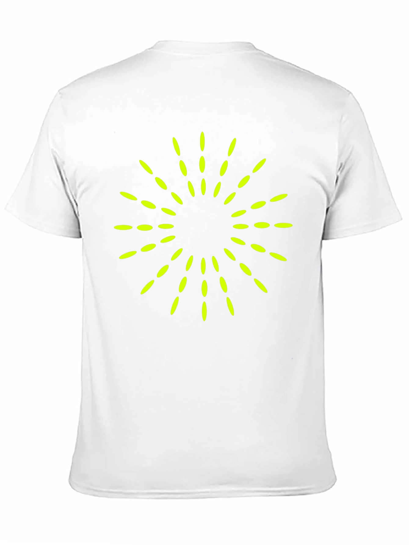 Modern Graphic Tee - Burst Design Black